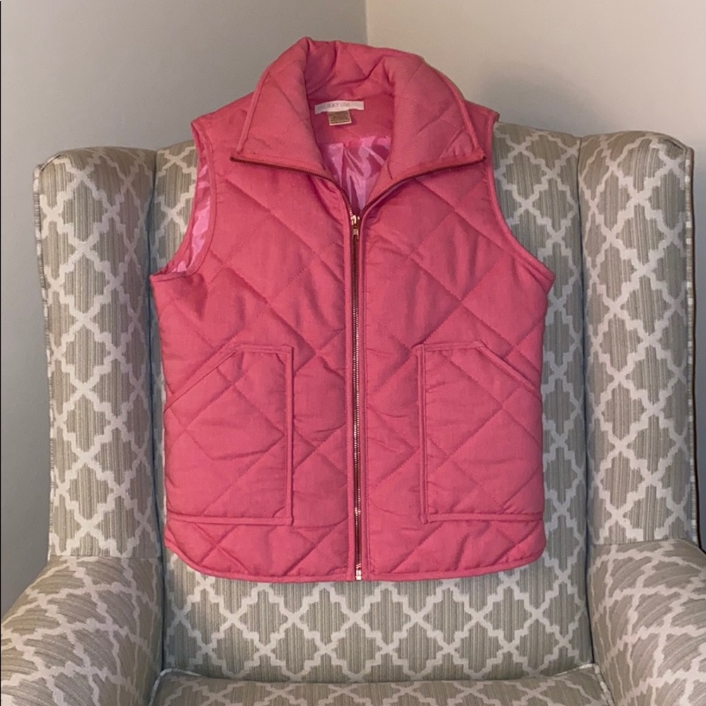 Pink vest